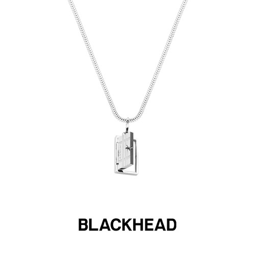 BLACKHEAD情侣款开合门吊坠项链