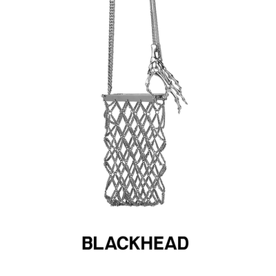 BLACKHEAD链条装饰金属手机包