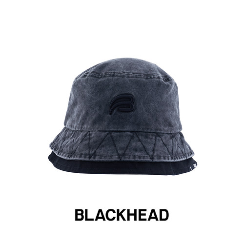 blackhead黑头渔夫帽男春季刺绣