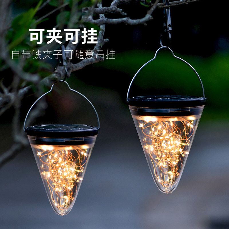 倍绿太阳能挂灯桌灯户外防水别墅庭院花园阳台院子装饰氛围吊灯
