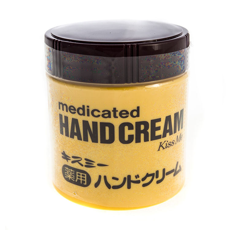 日本 hand cream 维生素e护手霜 罐装 75g