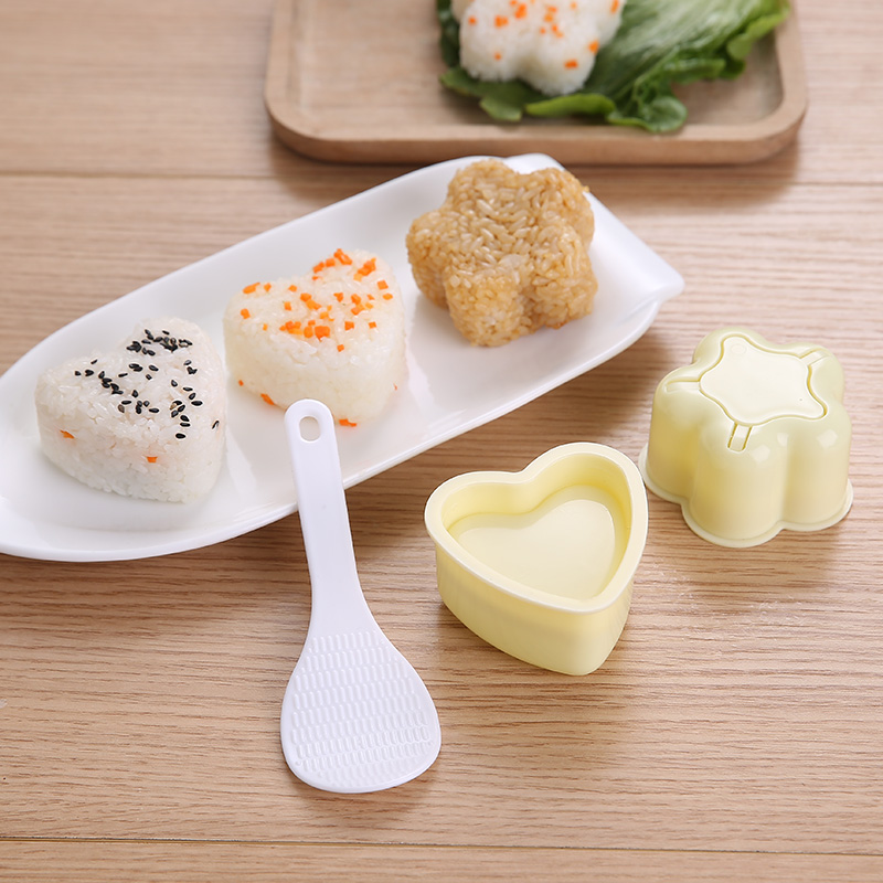 三角饭团模具摇摇球形吃饭神器海苔饭团日式寿司专用烘焙磨具家用