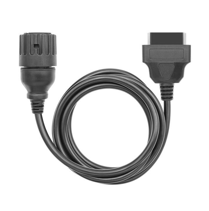 宝马10pin BMW icom A2 D线 摩托车诊断线转换线