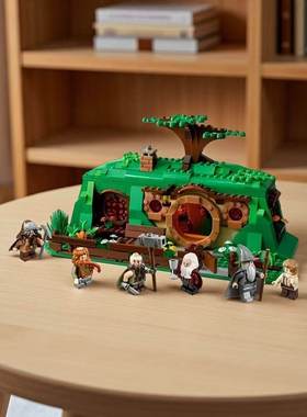 中国积木魔戒指环王系列霍比特人意外的聚会79003男孩子拼装玩具