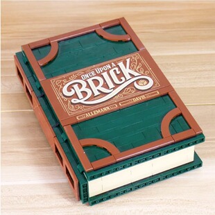 童话故事立体书魔法折叠书小红帽与狼外婆21315拼装乐高积木玩具