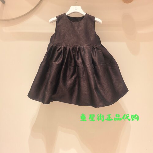 小江南童装国内代购26秋款女童无袖连衣裙 礼服裙1Q9G15550