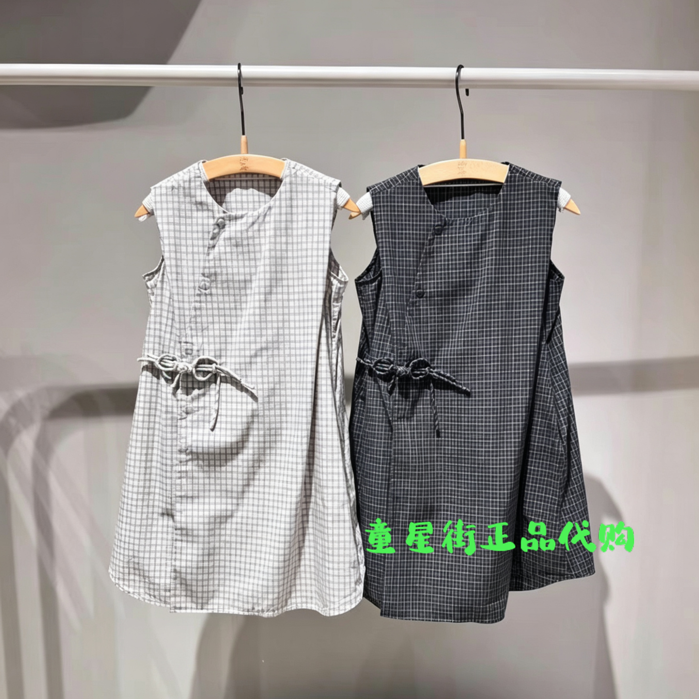小江南童装国内代购26夏款女童新中式无袖旗袍连衣裙1Q4G12540
