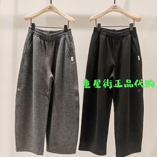 little moco专柜正品25年冬款男女童宽松休闲香蕉长裤KBE4PAT037