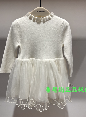 littlemoco国内代购26年秋款婴童款女宝网纱拼接连衣裙KBF3DRSY05