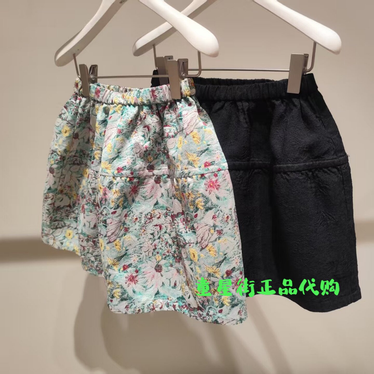 小江南童装专柜正品26春款女童碎花短款宽松半身腰裙1Q3D13730