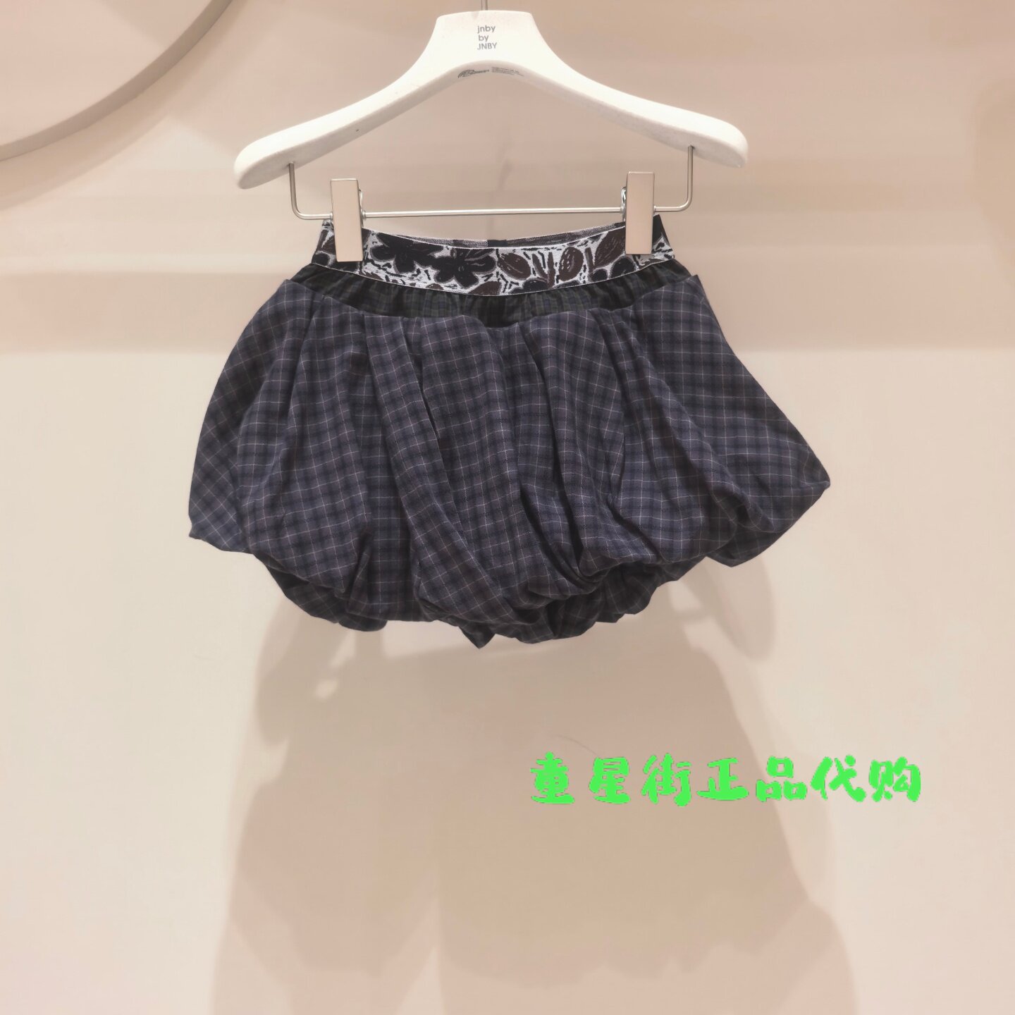 小江南童装国内代购26年秋款女童经典格子短裙裤1Q7E11100