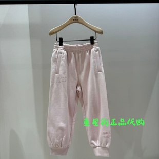 little moco童装正品26年春款男女童休闲束脚长裤KBF1PAT023