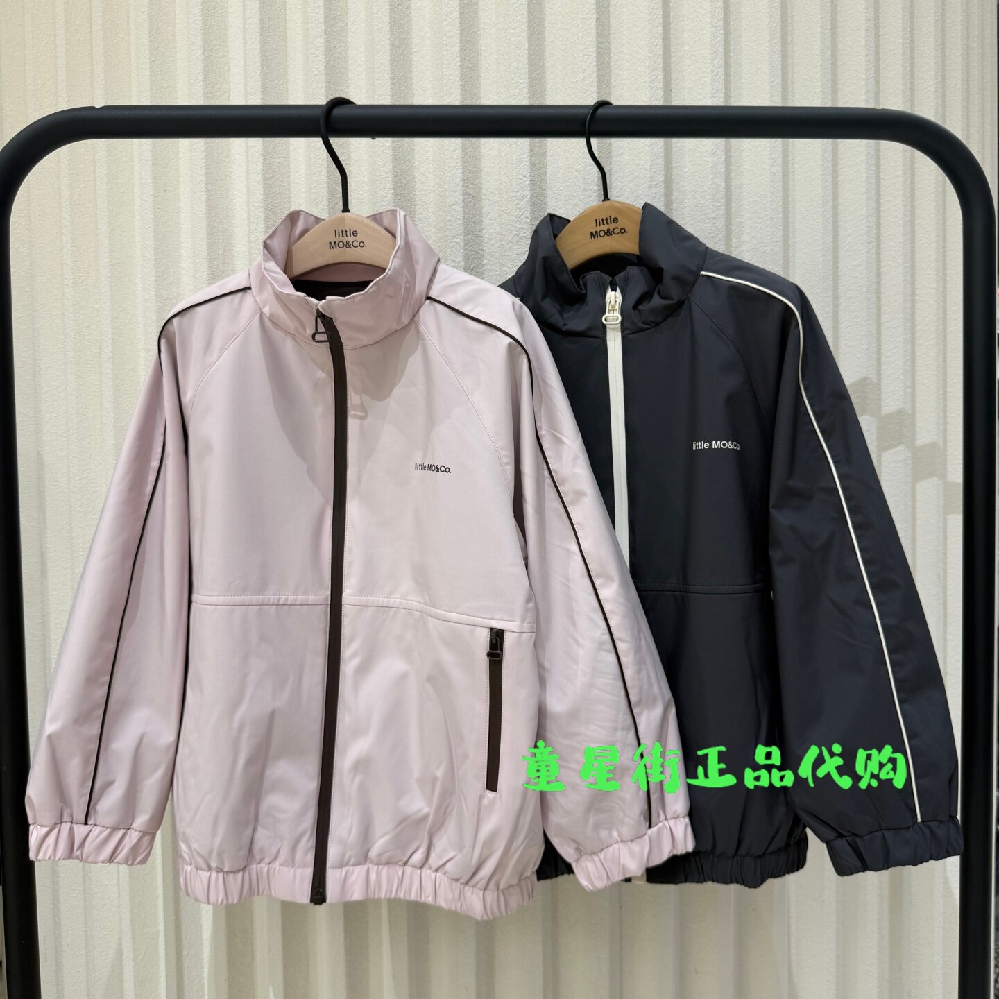 littlemoco国内代购26年冬款中大童男女童夹克休闲外套KBF4JKTT02