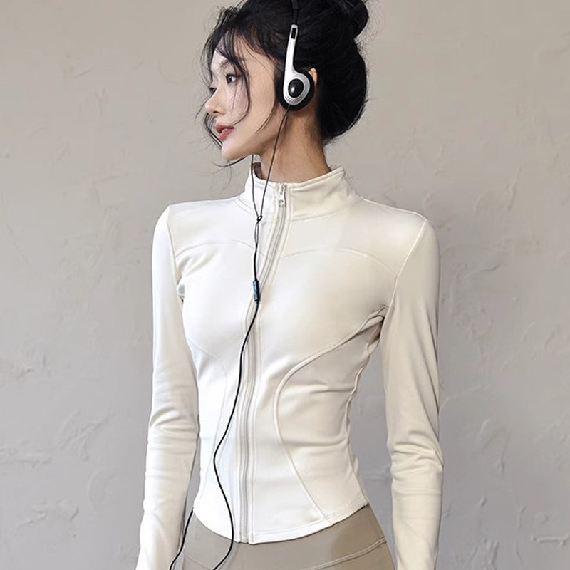 秋季瑜伽服上衣跑步运动户外跑步训练lulu外套速干健身服女普拉提,运动/瑜伽/健身/球迷用品,瑜伽外套,淘宝优惠券,粉丝福利购,淘宝优惠卷