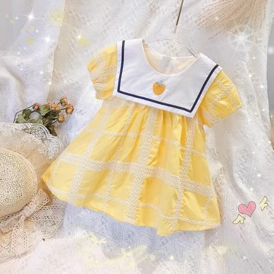 小女孩夏季韩版婴儿宽松娃娃裙