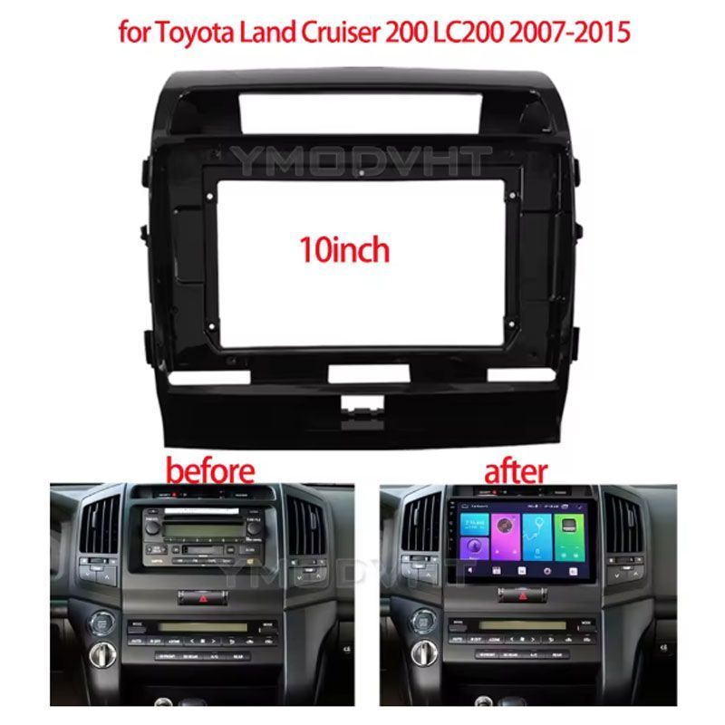 Toyota Land Cruiser 200 LC200 酷路泽 导航面框安卓导航面板