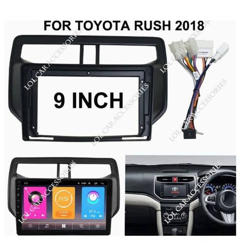 丰田RUSH导航面框适用2018 TOYOTA RUSH按导航改装百变面板套框架