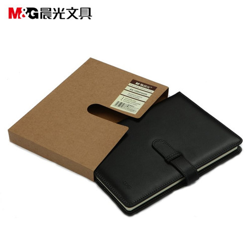 晨光apy4g381皮革本a5100页会议