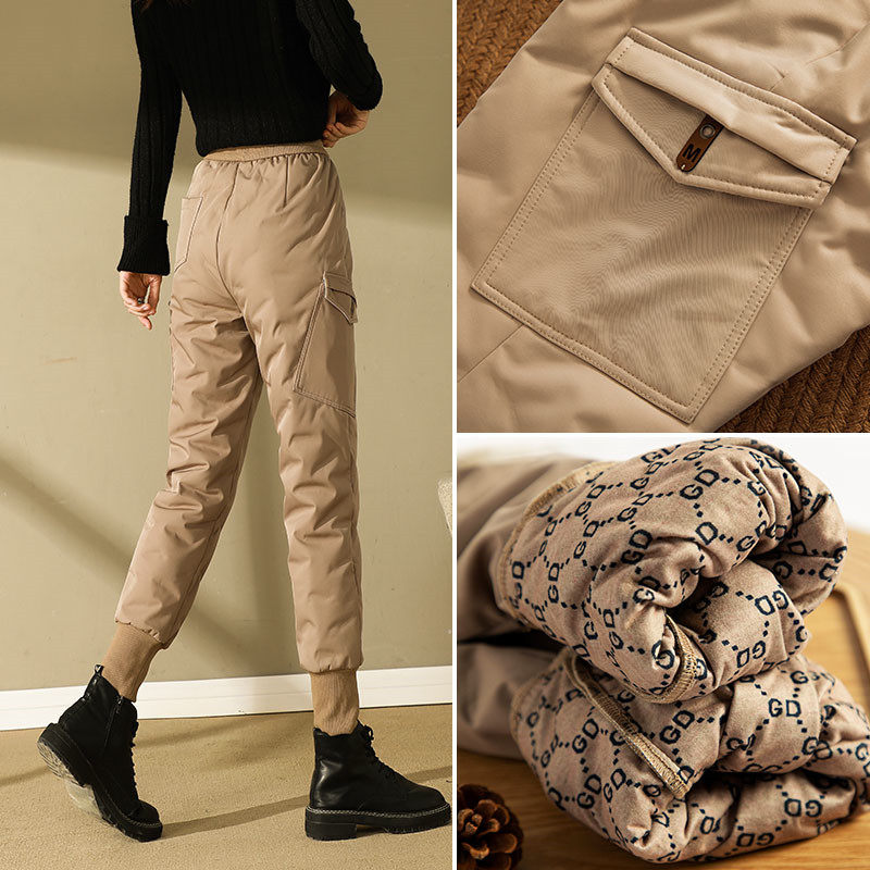 工装羽绒裤女外穿秋冬季2024新款女士加厚零下40度防寒小个子棉裤,女装/女士精品,棉裤/羽绒裤,淘宝优惠券,粉丝福利购,淘宝优惠卷