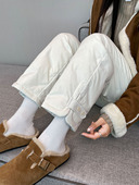 女外穿棉裤 防寒雪地东北零下40度裤 冬季 女款 子 2025新款 白色羽绒裤