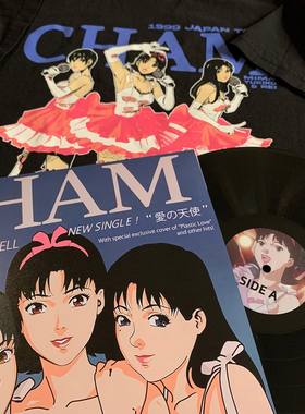 Perfect Blue 未麻的部屋CHAM巡演T恤 动漫今敏漫画纪念复古短袖