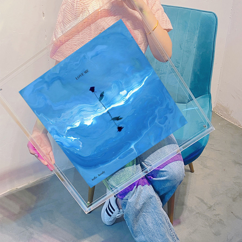 客厅高级感黑胶唱片专辑封面摆画电视柜亚克力框装饰画餐厅挂画,家居饰品,现代装饰画,淘宝优惠券,粉丝福利购,淘宝优惠卷