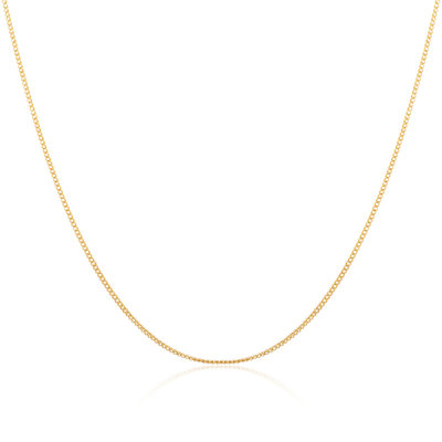 1.5mm 细链钛钢diy配饰盒子locket吊坠配链 45+5cm 尾链