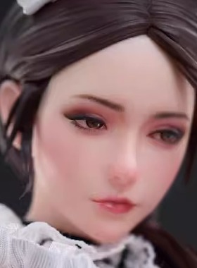 【bilibili】现货She Is Real Bearpanda Lou LL原画原创女仆手办