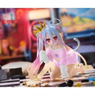 【bilibili】补款TAITO DesktopCute游戏人生 白 猫耳T恤景品手办