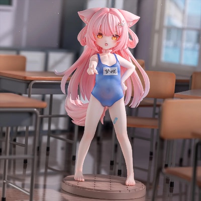 【bilibili】定金星萝馆 梦樱 换装时间 1/7比例手办