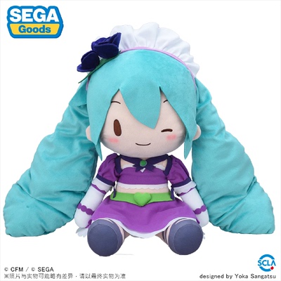 【bilibili】世嘉 VOCALOID初音未来 时尚魔女 fufu 闪亮毛绒玩偶