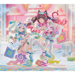 【bilibili】补款Claynel猫娘乐园巧克力香草 梦幻可爱中华风手办