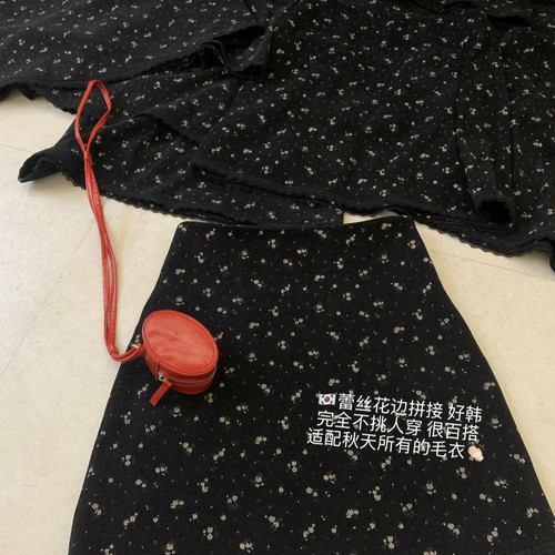 MOGE-续升级版韩女小碎花半身裙温柔减龄氛围感拿捏半身裙L26999