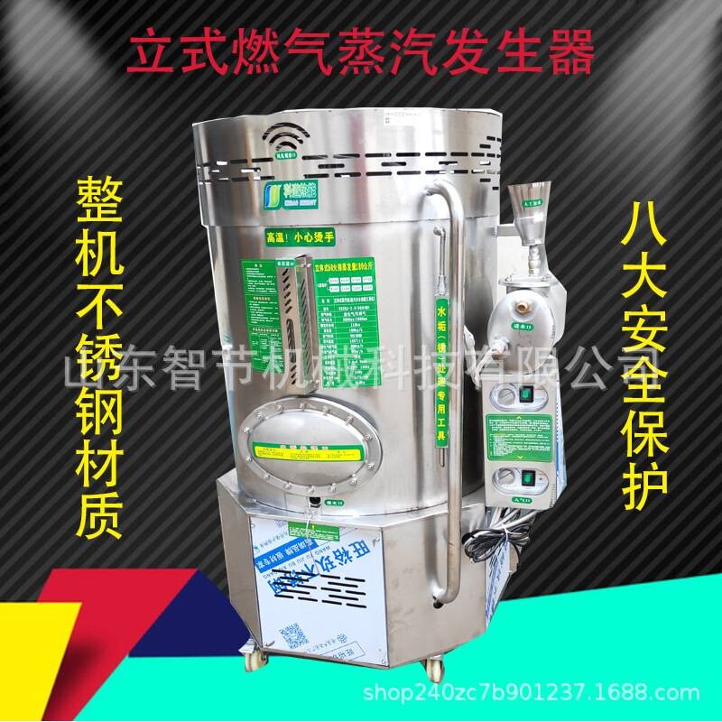 全自动燃气蒸汽发生器豆腐消毒机酿酒蒸馒头天然气锅炉智节节能