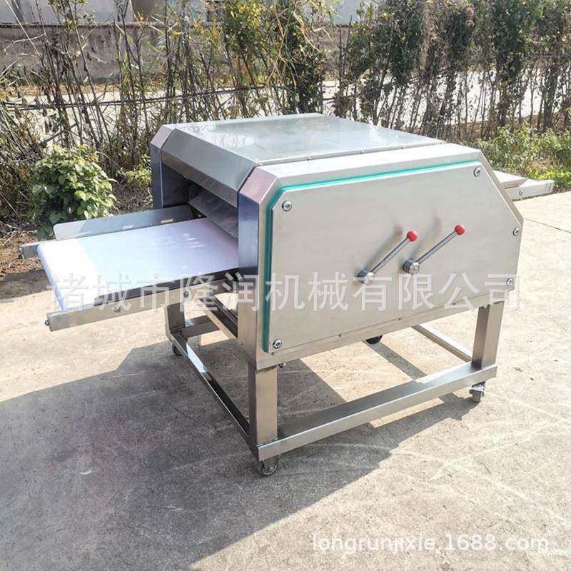 厂家供货商用鸡脖剥皮机 琵琶腿鸡腿连续式去皮机 干净快速