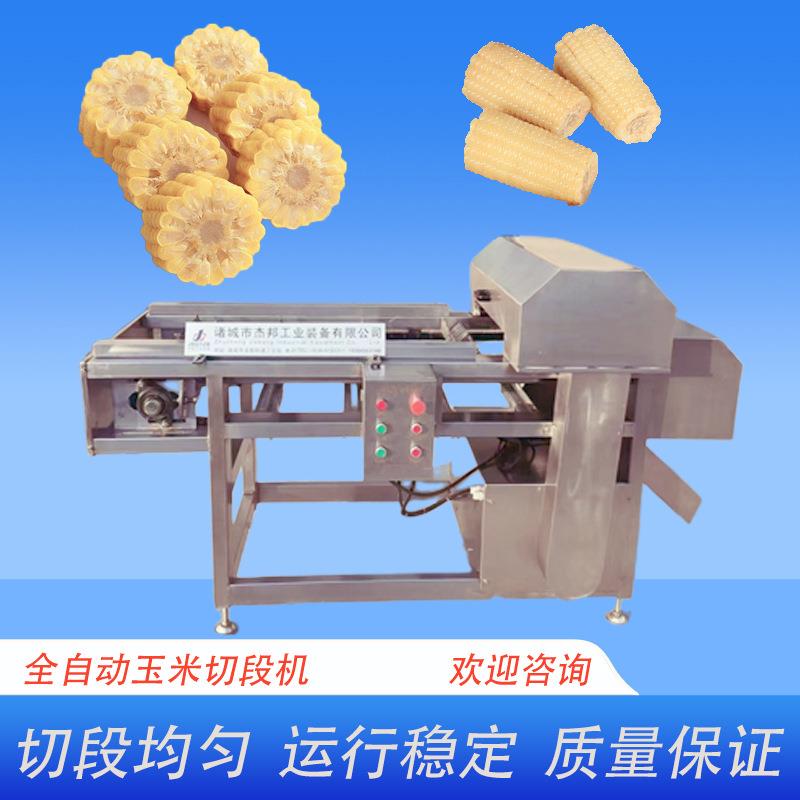 双排玉米切段机 冻玉米锯块机 鲜食玉米分段机