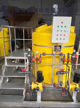 重庆200L一体化加装置 成套加搅拌设备 200L成套加搅拌装置