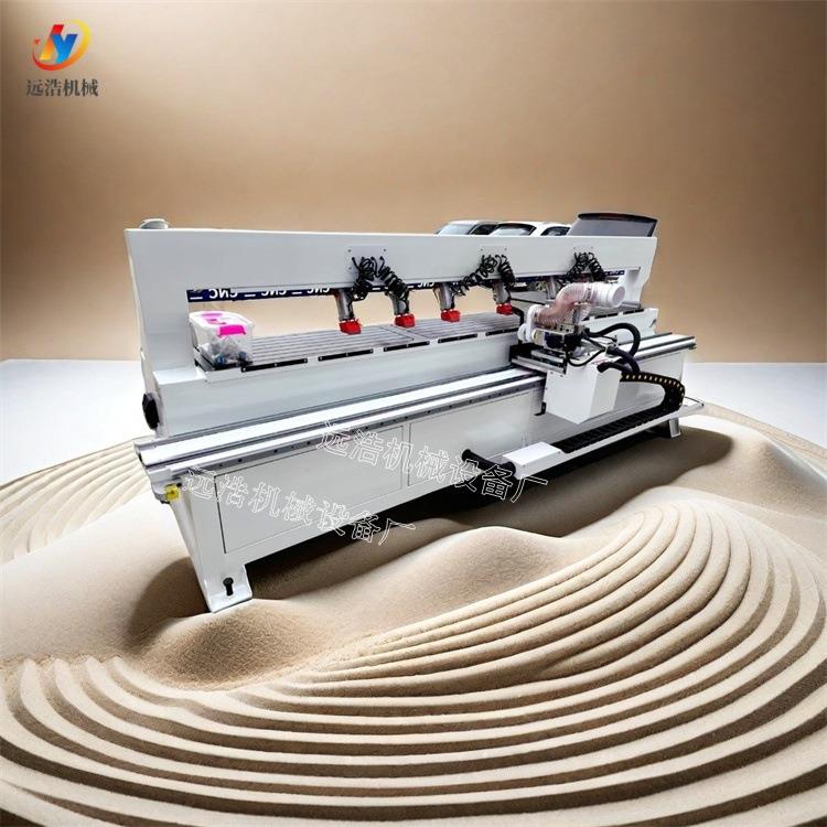 碳晶板数控机床激光侧孔机 板式家具扫码开料机 大型引孔沉孔机