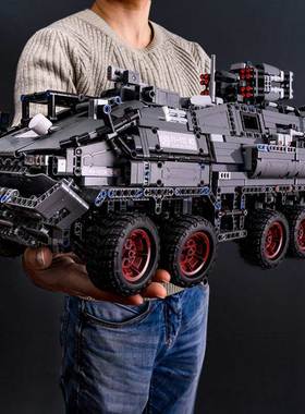 2025新款流浪地球运载车拼装益智积木玩具男孩子高难度巨大型