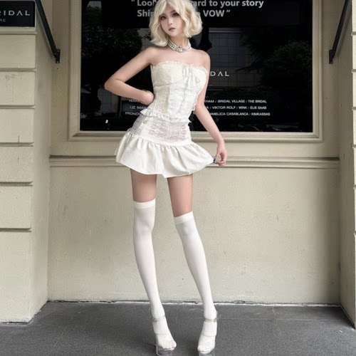 日系jk小腿袜夏秋薄款洛丽塔天鹅绒袜女百搭纯色甜美学院风长筒袜