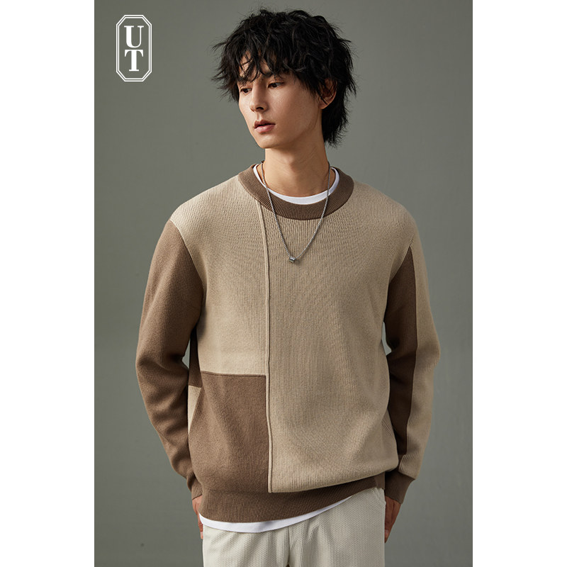 打底衫圆领毛衣针织衫加厚秋冬季