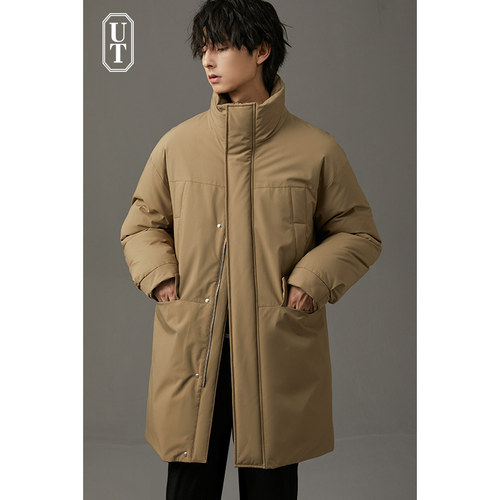 全定制冬季三防羽绒服男士中长款