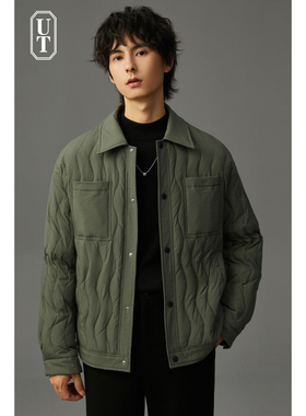 三防羽绒服男短款冬季轻薄保暖新款潮流帅气休闲百搭潮牌男士外套