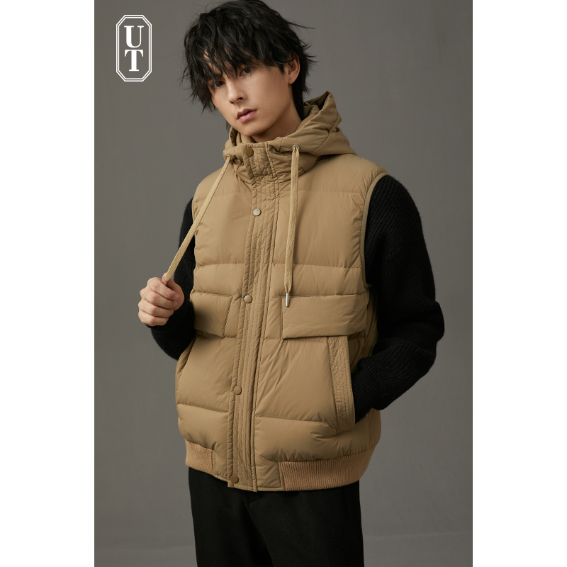 重磅羽绒服马甲男士秋冬季新款