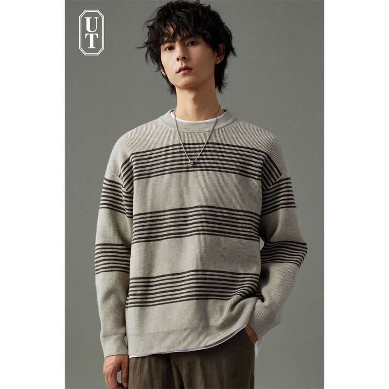 打底衫圆领日系毛衣设计感秋冬季