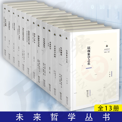 未来哲学丛书 全13册 以现象学之名+生命感受+未来哲学原理+未来哲学+世界现象学+海德格尔导论+溯源与释义+海德格尔的最后之神