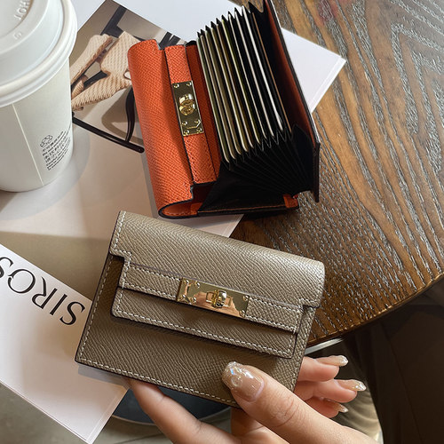 卡包女士精致高档多卡位
