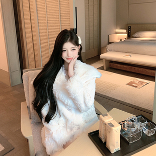 捞捞酱「绒绒冬日」珊瑚绒睡衣女加绒加厚2025新款冬季高级家居服