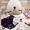 捞捞酱「香欲美人」性感软蕾丝纯欲三角内裤 蝴蝶结透气低腰无痕新