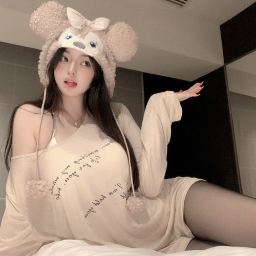 拜托睡衣纯欲宅家休闲辣妹